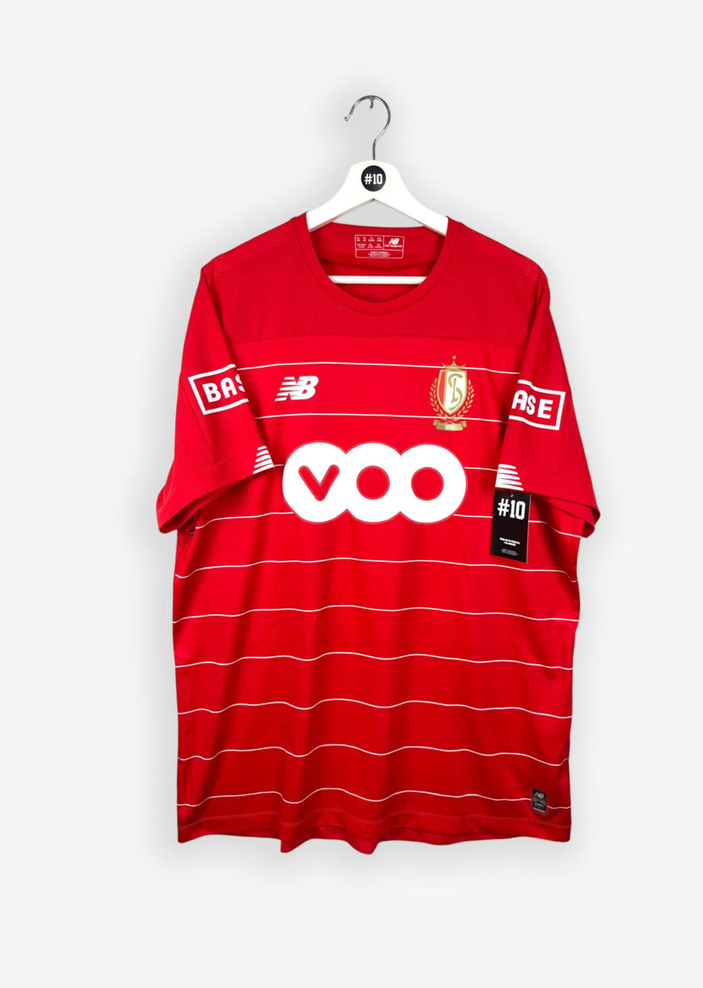 STANDARD DE LIÈGE 2019/20 HOME SHIRT - #3 VANHEUSDEN (SIZE XL)