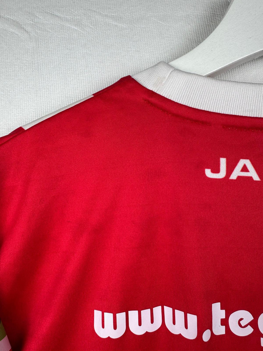 ROYAL ANTWERP 2011/13 HOME SHIRT - MATCHWORN/ISSUED #7 (SIZE S/M)