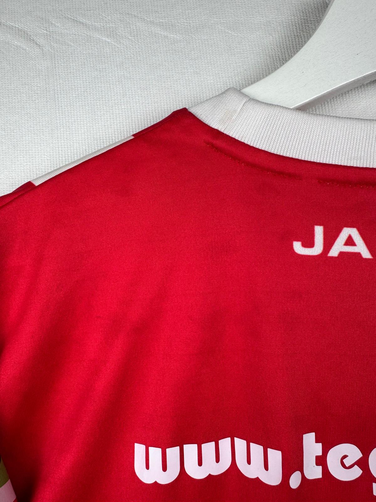 ROYAL ANTWERP 2011/13 HOME SHIRT - MATCHWORN/ISSUED #7 (SIZE S/M)