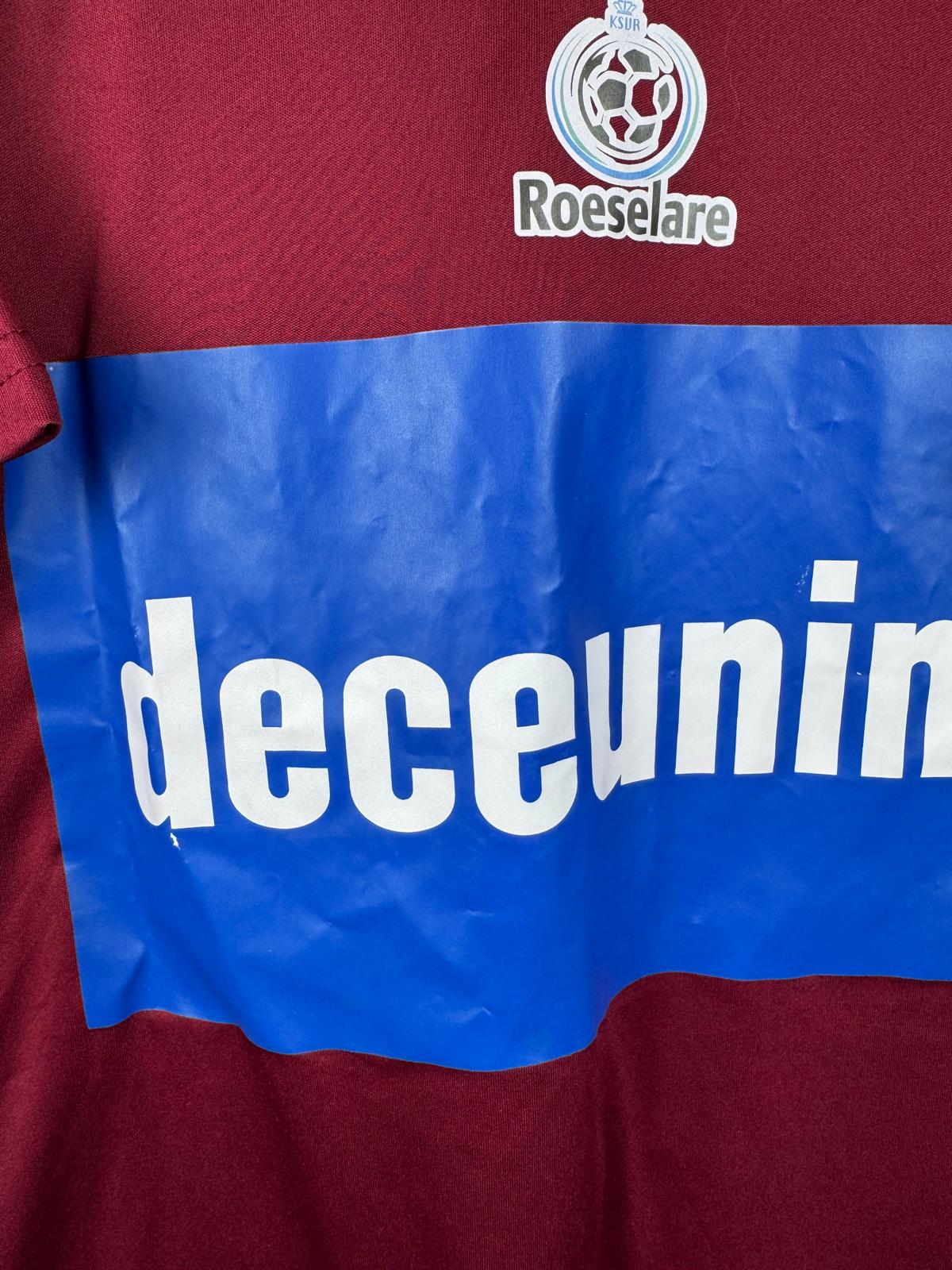 KSV ROESELARE 2013/14 THIRD SHIRT - MATCHWORN/ISSUED #25 (SIZE L)