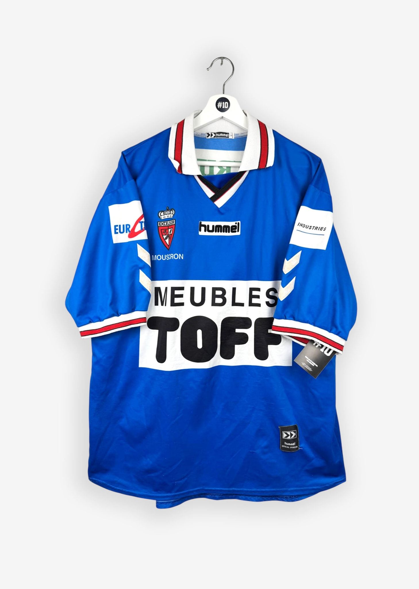 EXCELSIOR MOUSCRON 1999/00 AWAY SHIRT - #11 JESTROVIC (SIZE XL)