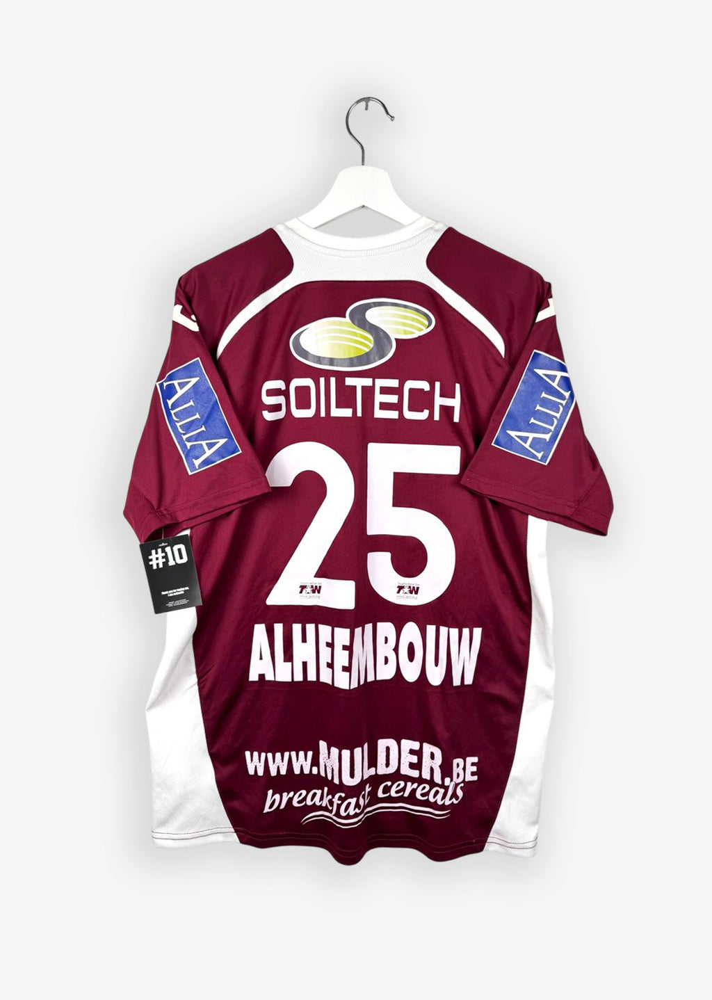 KSV ROESELARE 2013/14 THIRD SHIRT - MATCHWORN/ISSUED #25 (SIZE L)