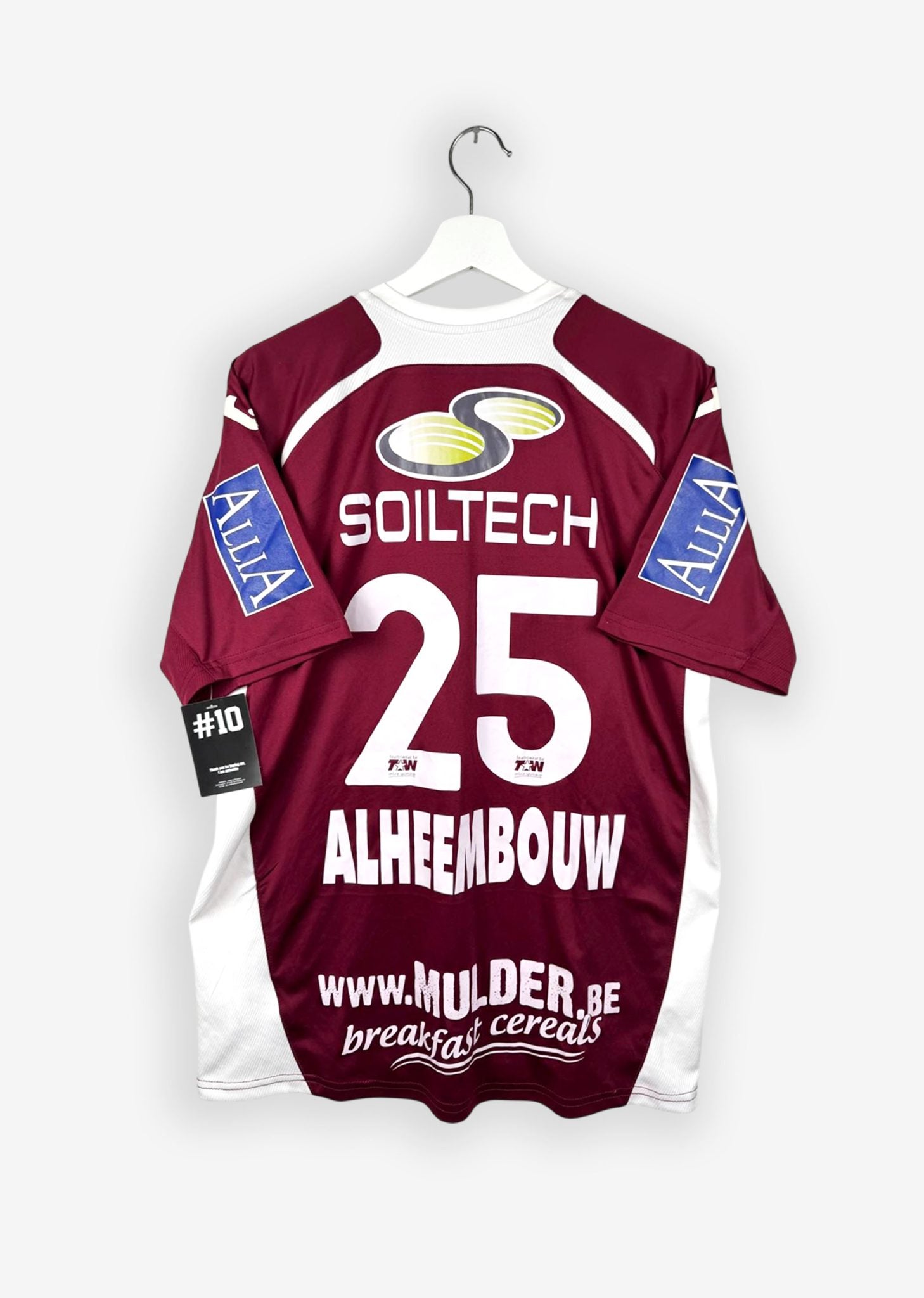 KSV ROESELARE 2013/14 THIRD SHIRT - MATCHWORN/ISSUED #25 (SIZE L)