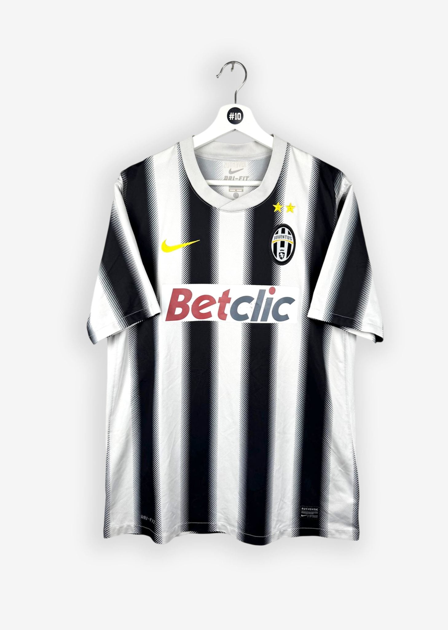 JUVENTUS 2011/12 HOME SHIRT - #21 PIRLO (SIZE L)