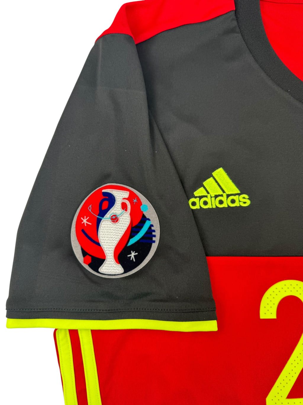 BELGIUM 2016/17 HOME SHIRT - #20 BENTEKE (SIZE M)