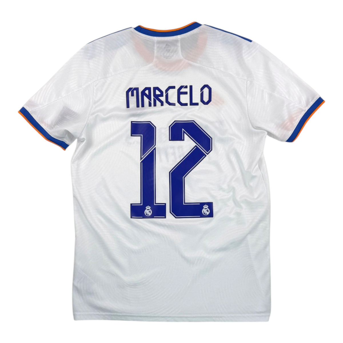 REAL MADRID 2021/22 HOME SHIRT - #12 MARCELO (SIZE M)