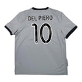 JUVENTUS 2009/10 AWAY SHIRT - #10 DEL PIERO (SIZE XL)