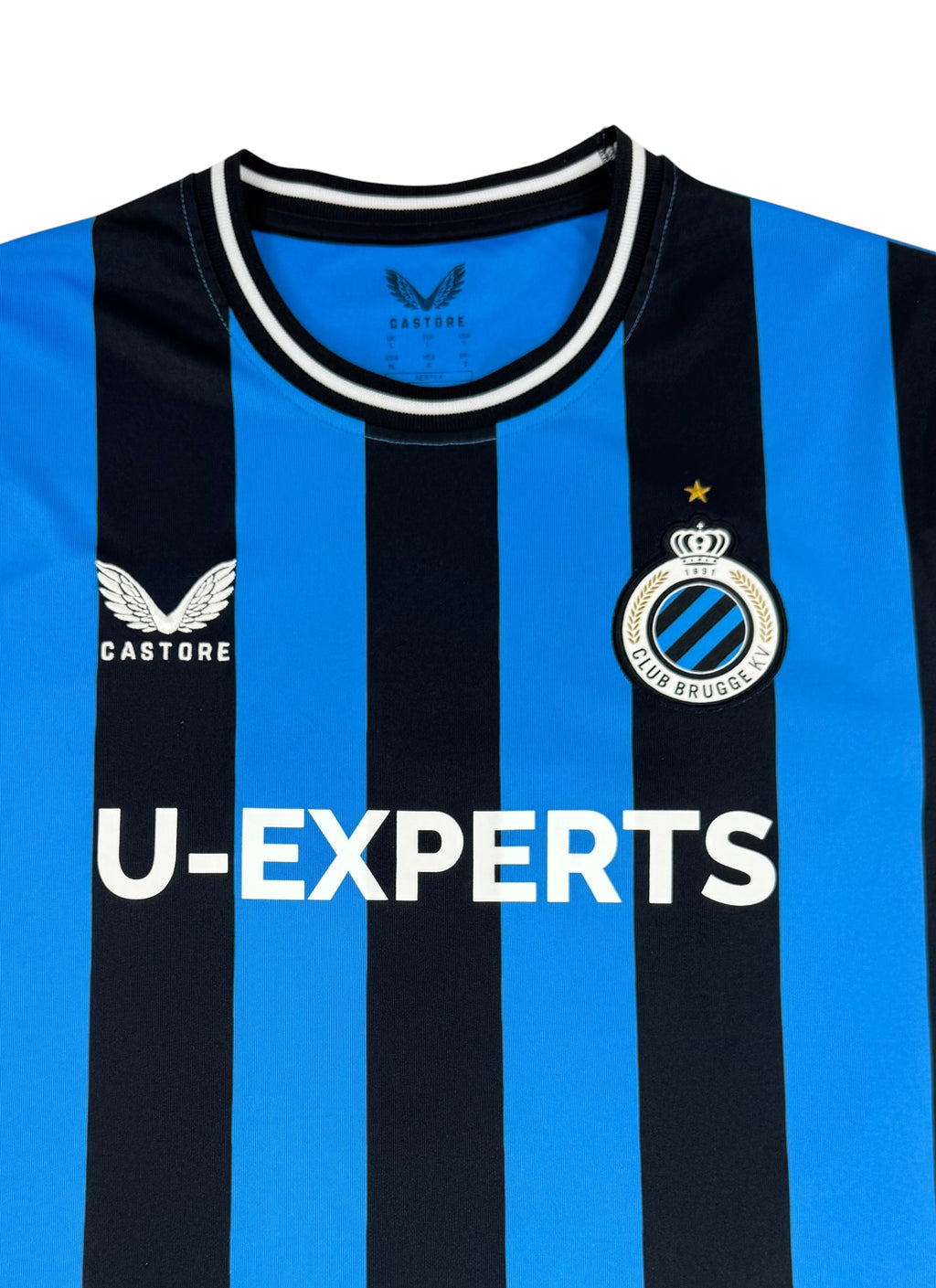CLUB BRUGGE 2024/25 HOME SHIRT - #30 JASHARI (SIZE L)