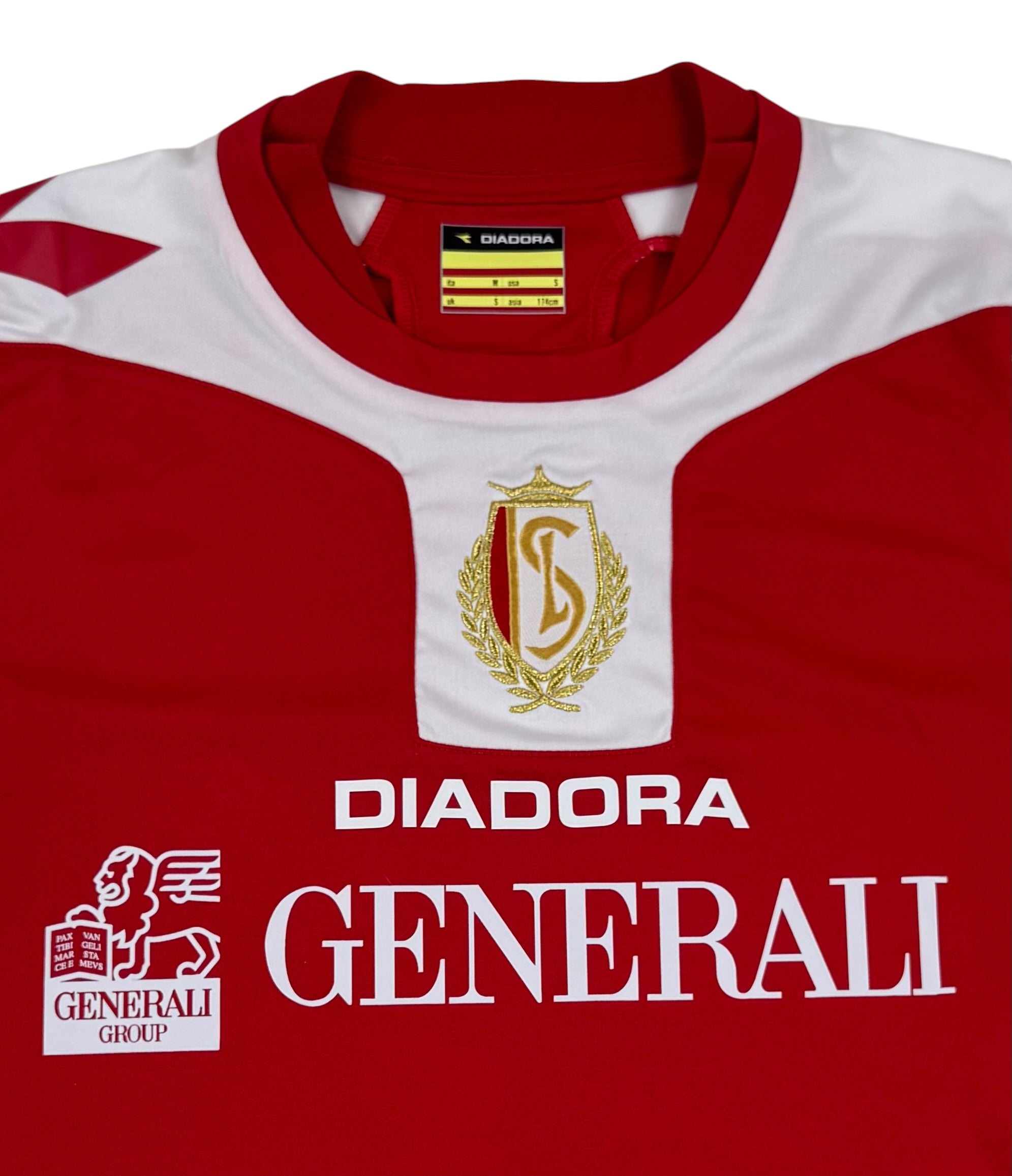 STANDARD DE LIÈGE 2009/10 HOME SHIRT - #3 VICTOR-RAMOS (SIZE S)