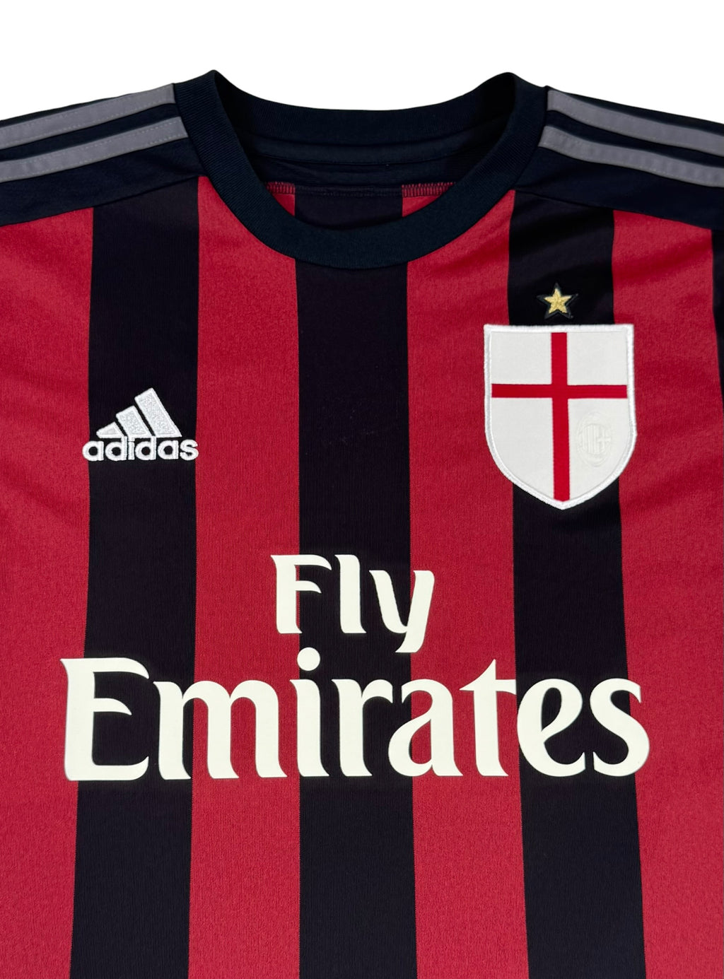 AC MILAN 2015/16 HOME SHIRT - #45 BALOTELLI (SIZE S)