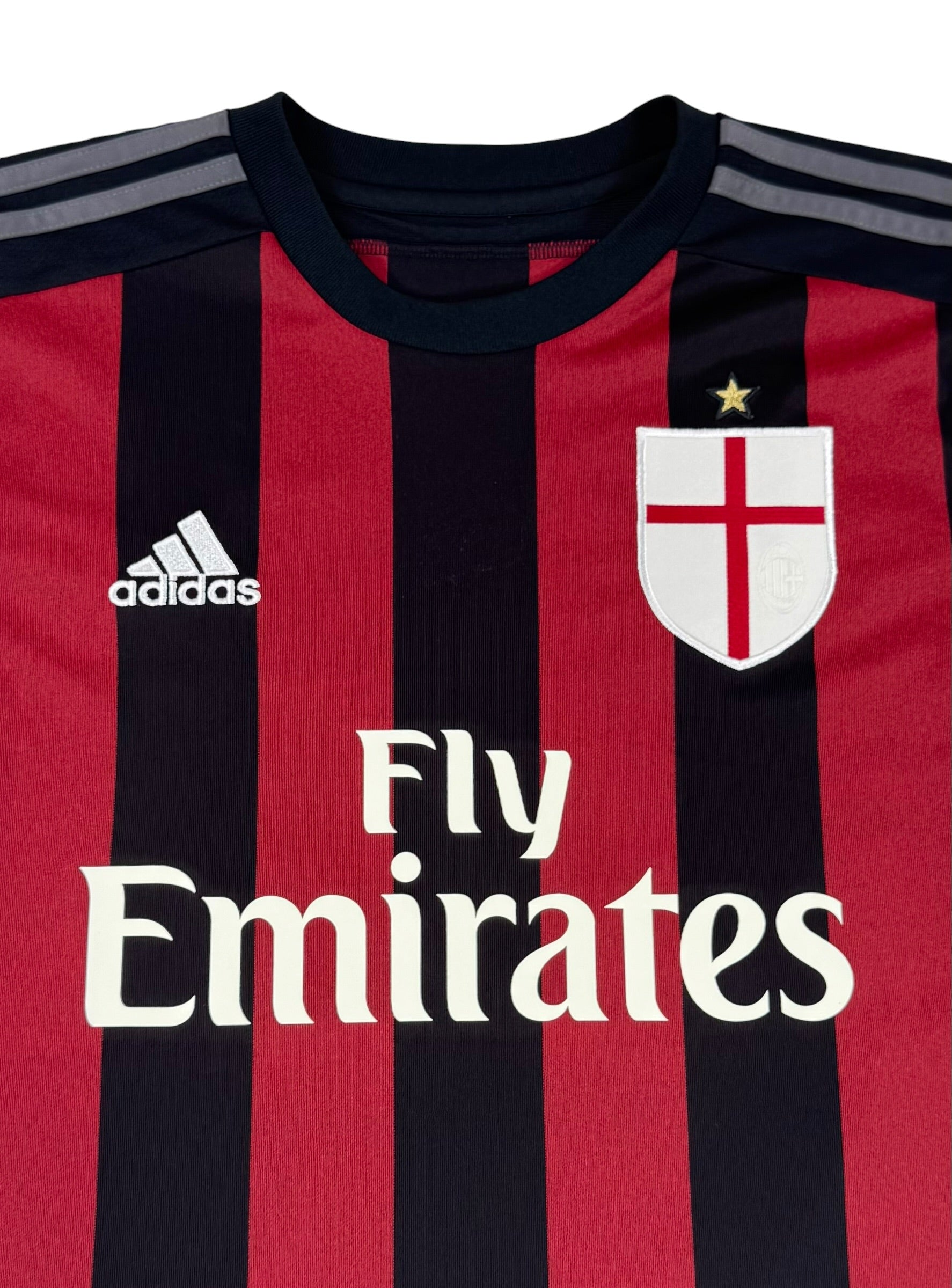 AC MILAN 2015/16 HOME SHIRT - #45 BALOTELLI (SIZE S)