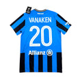 CLUB BRUGGE 2024/25 HOME SHIRT - #20 VANAKEN (MULTIPLE SIZES) NWT