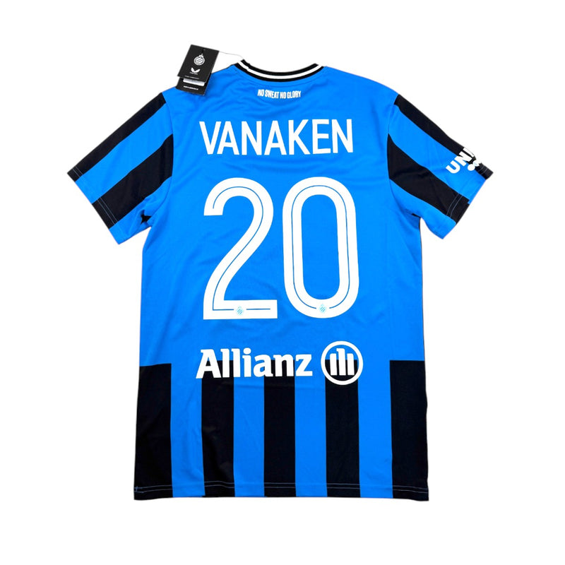 CLUB BRUGGE 2024/25 HOME SHIRT - #20 VANAKEN (MULTIPLE SIZES) NWT