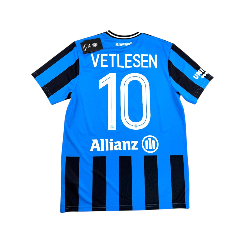 CLUB BRUGGE 2024/25 HOME SHIRT - #10 VETLESEN (MULTIPLE SIZES) NWT