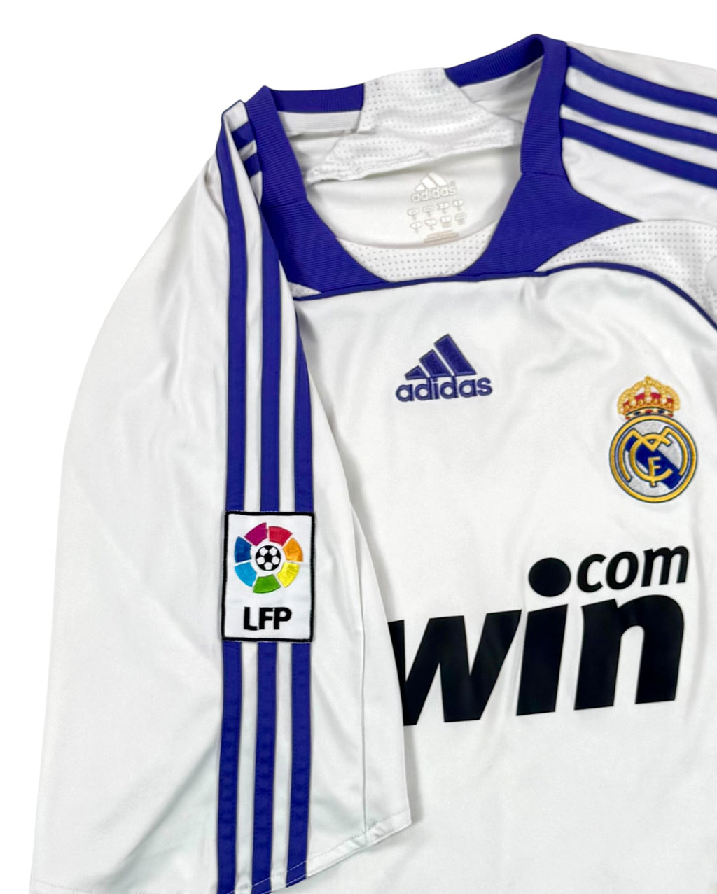 REAL MADRID 2007/08 HOME SHIRT - #23 SNEIJDER (SIZE L)