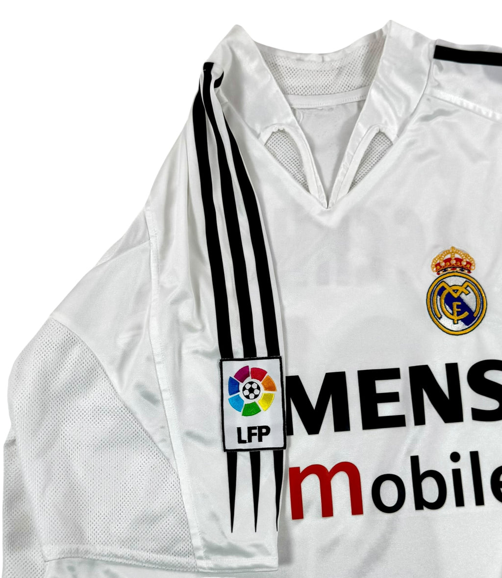 REAL MADRID 2004/05 HOME SHIRT - #23 BECKHAM (SIZE S)