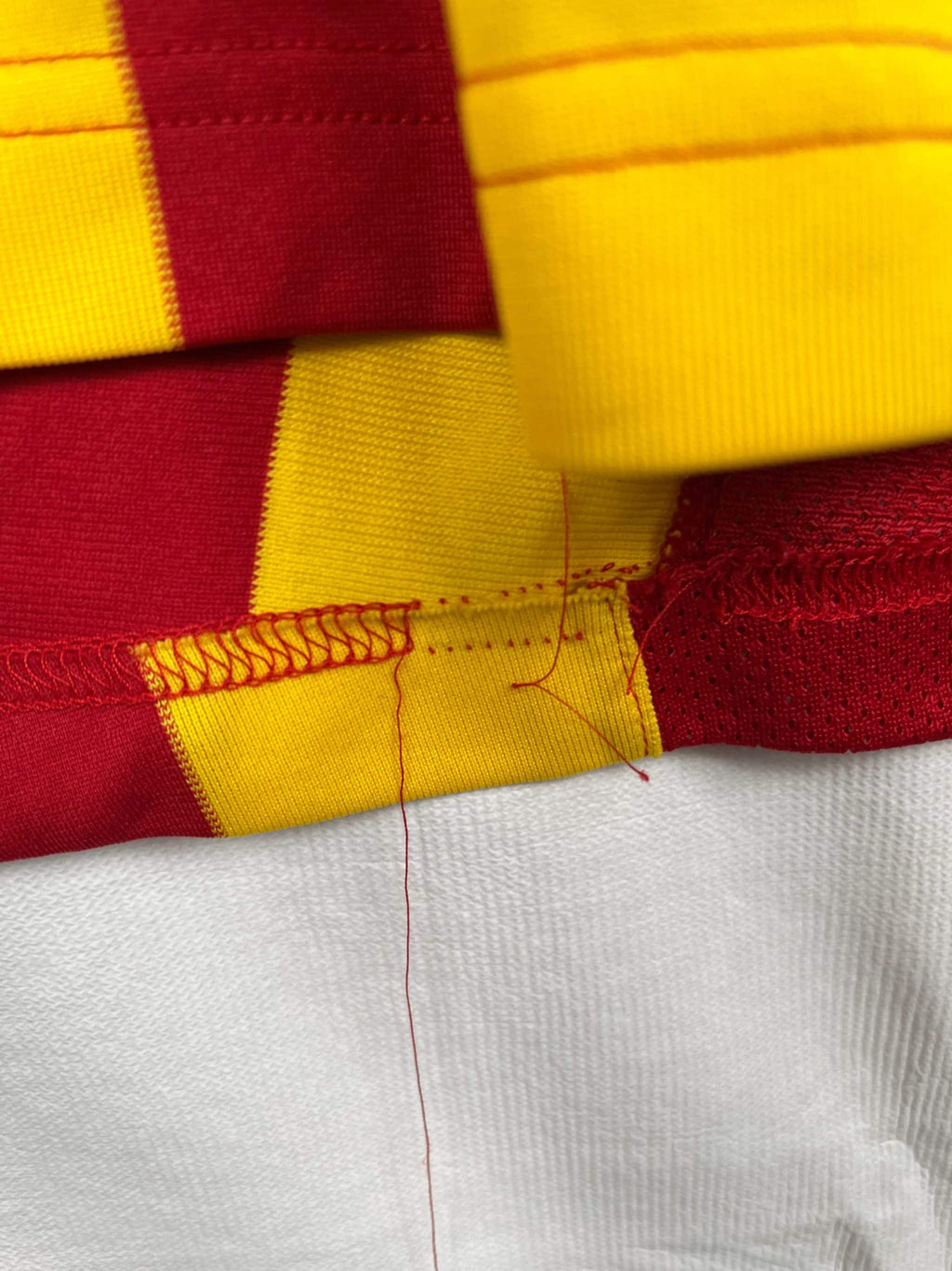 KV MECHELEN 2007/08 HOME SHIRT - MATCHWORN/ISSUED B-TEAM #4 (SIZE XL)