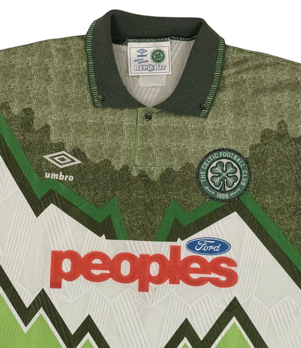 CELTIC 1991/92 AWAY SHIRT (SIZE L)