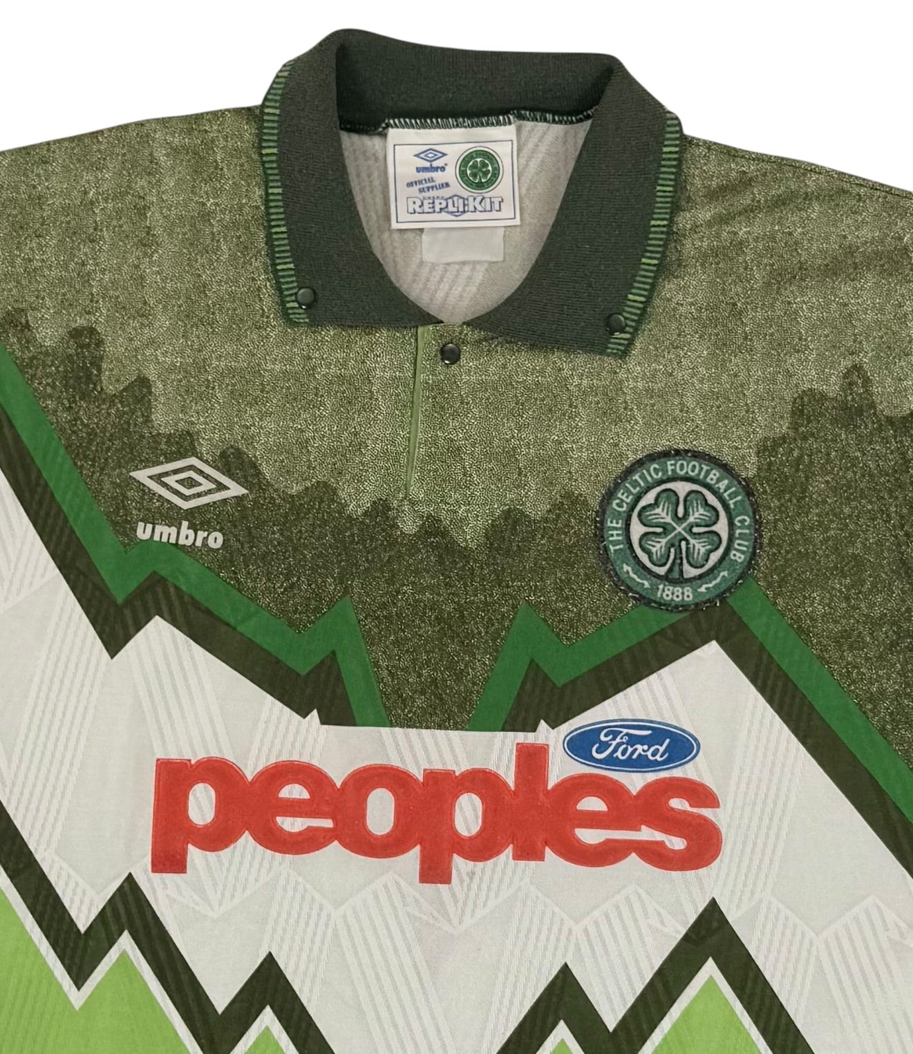 CELTIC 1991/92 AWAY SHIRT (SIZE L)