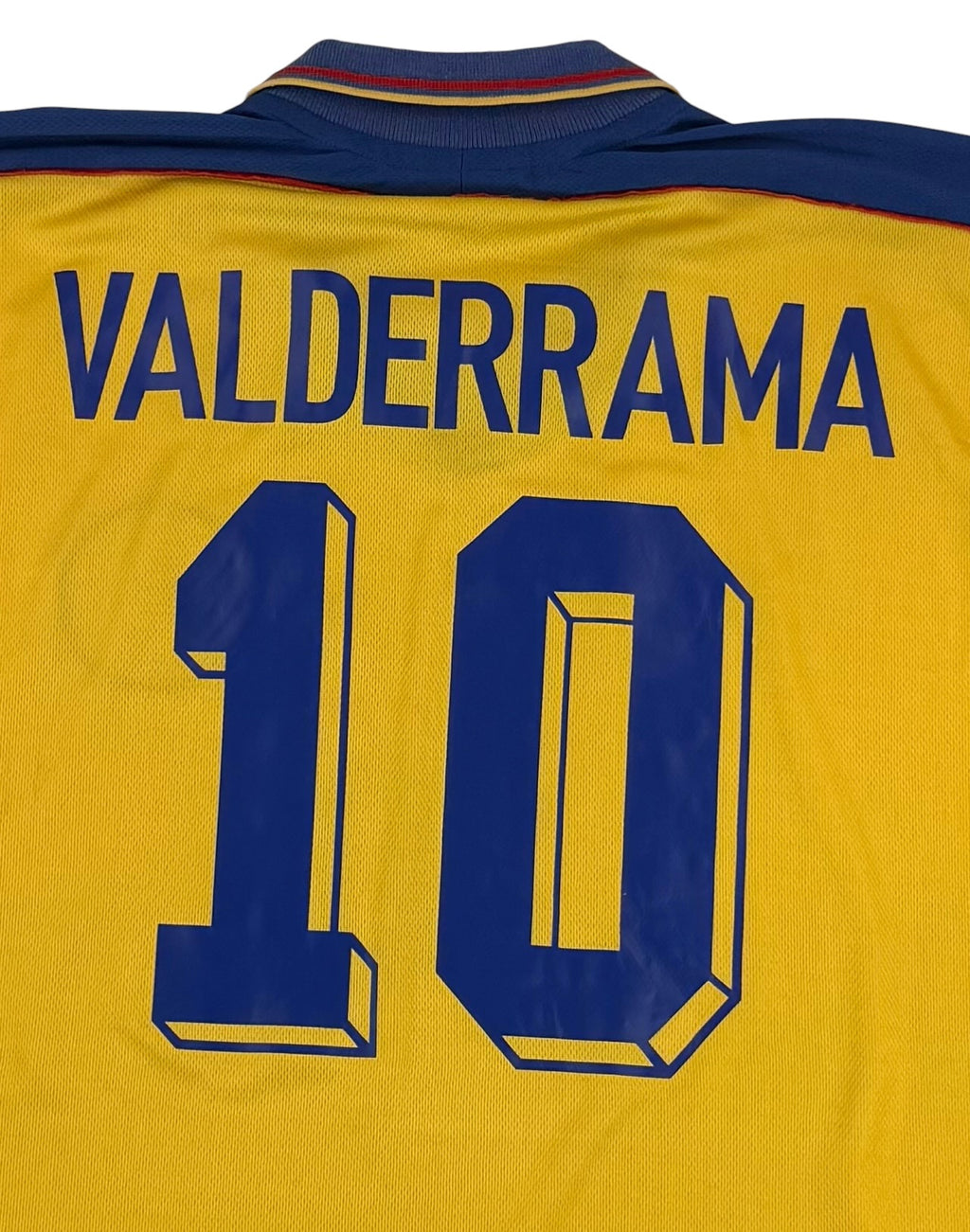 COLOMBIA 1998/99 HOME SHIRT - #10 VALDERRAMA (SIZE M)