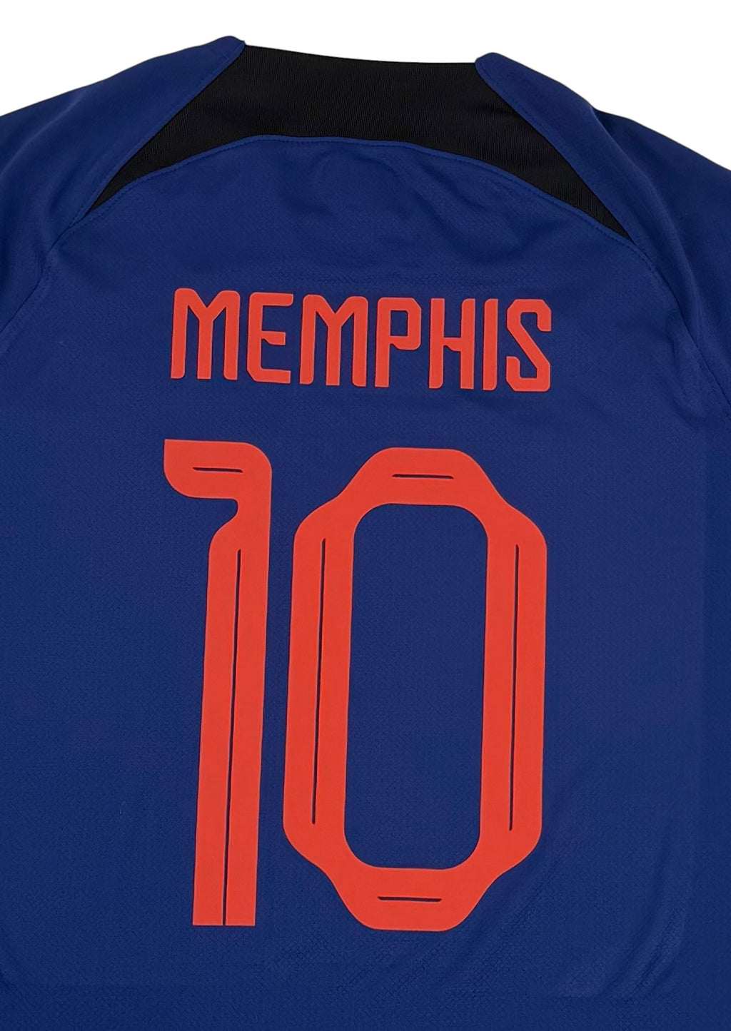 THE NETHERLANDS 2022/23 AWAY SHIRT - #10 MEMPHIS (SIZE M)