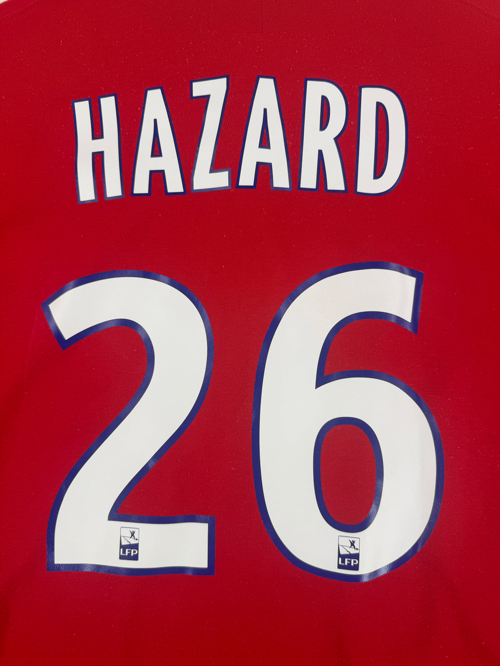 LILLE 2010/11 HOME SHIRT - #26 HAZARD (SIZE XL)