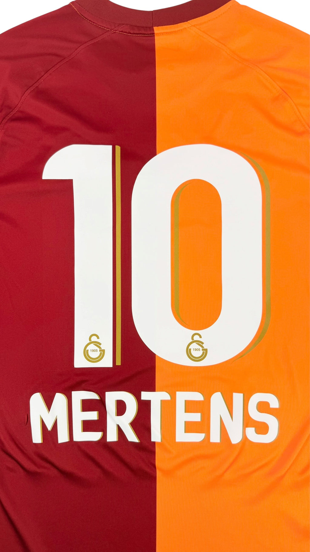 GALATASARAY 2023/24 HOME SHIRT - #10 MERTENS (SIZE M)