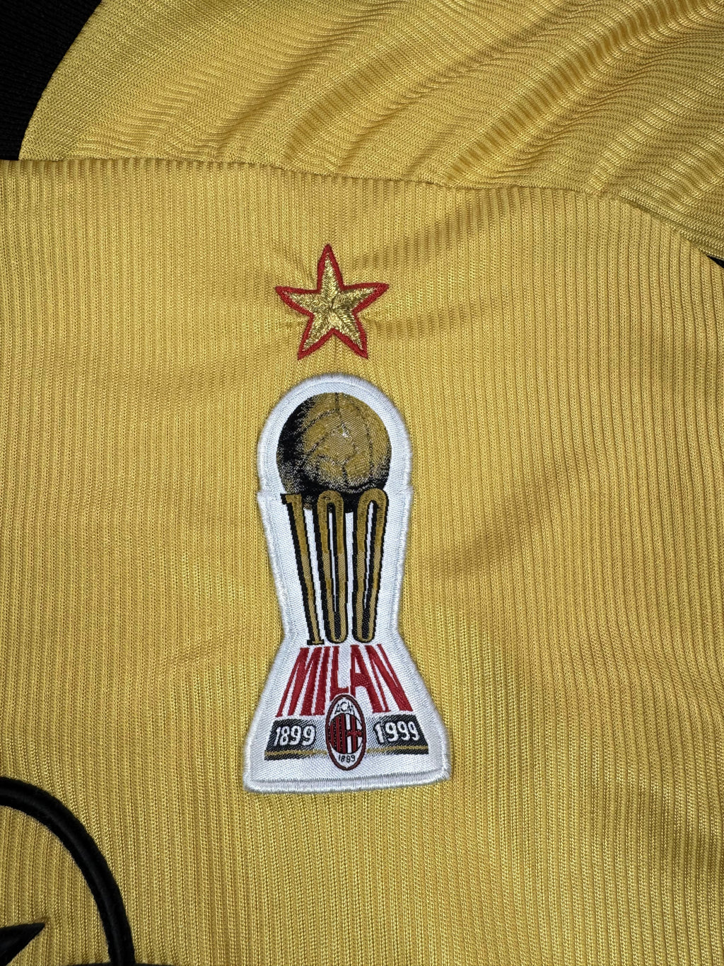 AC MILAN 1999/00 FOURTH "CENTENARY" SHIRT - #3 MALDINI (SIZE XL)