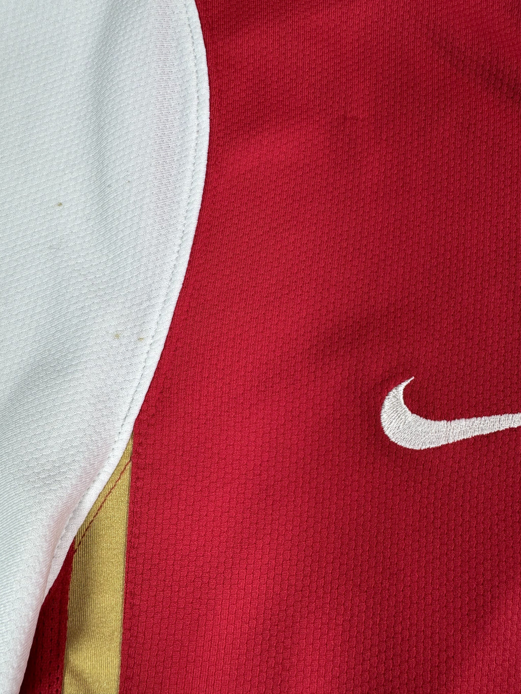 ARSENAL 2006/08 HOME SHIRT - #10 GALLAS (SIZE S)