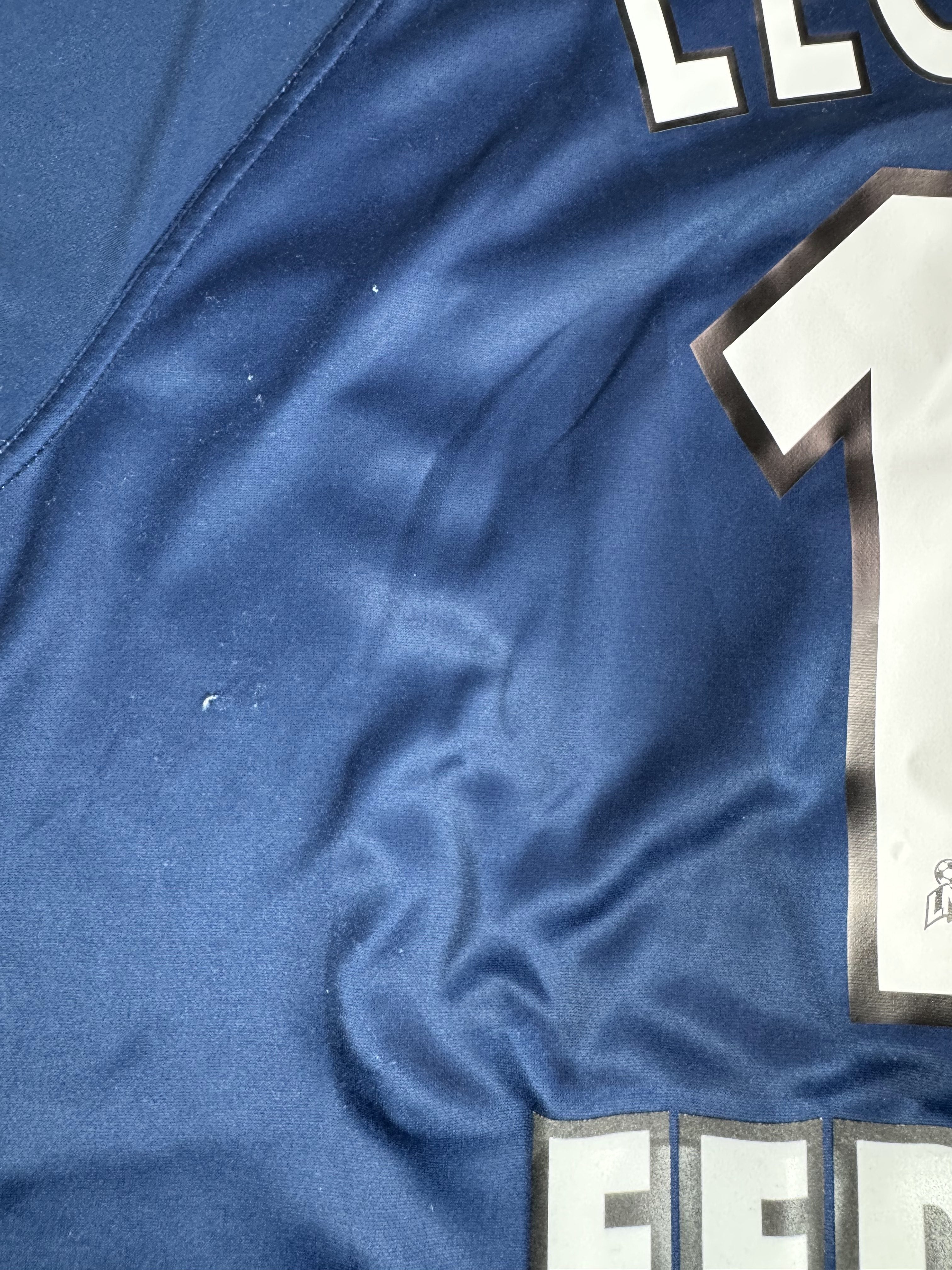 AS MONACO 1999/00 AWAY SHIRT - #17 LEONARD (SIZE L)