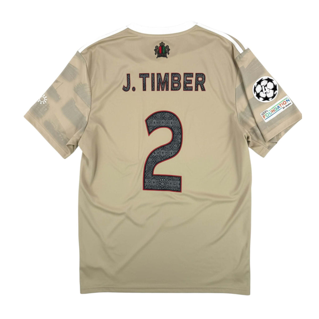 AJAX X DAILY PAPER 2022/23 THIRD SHIRT - #2 TIMBER (SIZE XXL)
