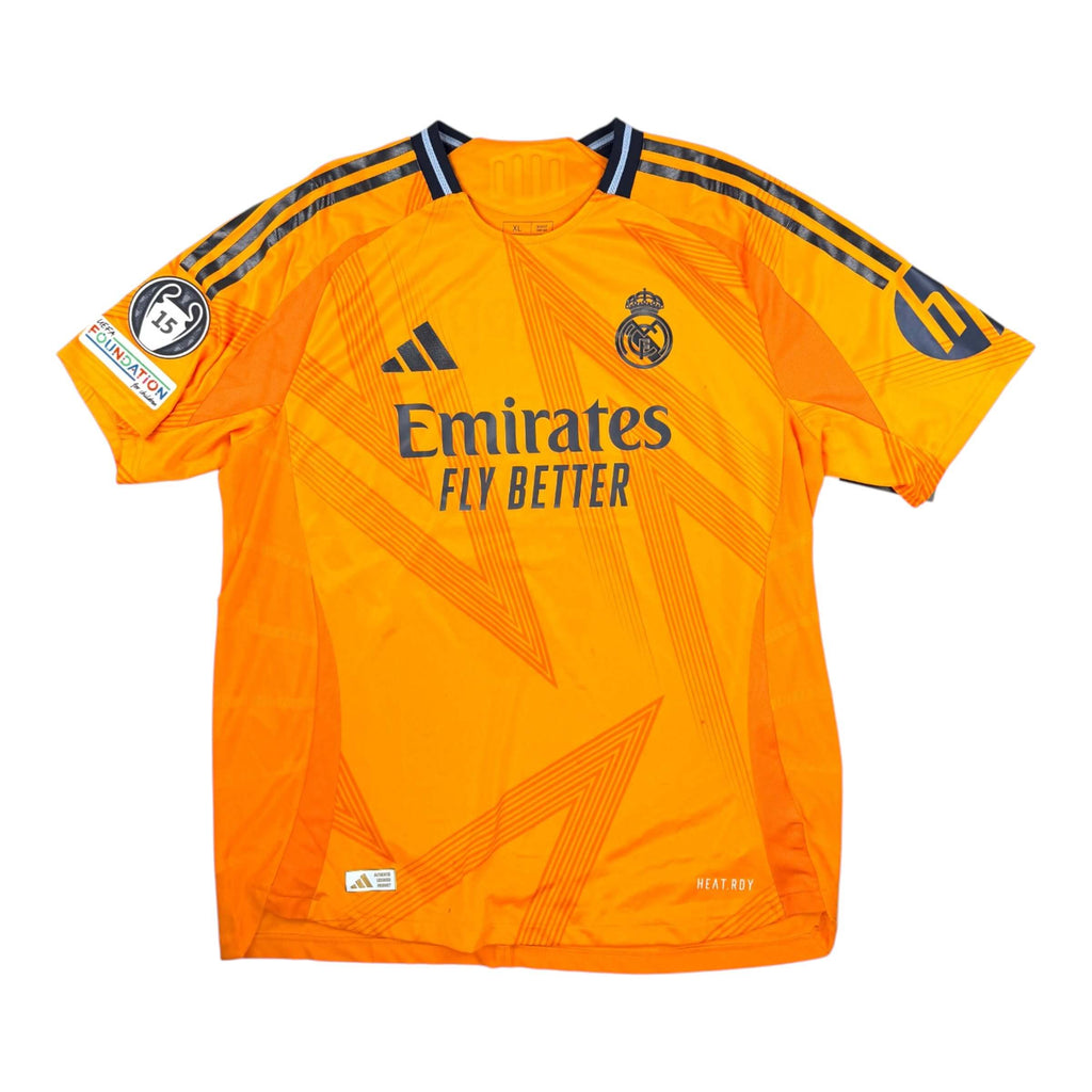 REAL MADRID 2024/25 AWAY SHIRT "BEAR CHAMP" - PLAYER ISSUE #9 MBAPPE (SIZE XL)