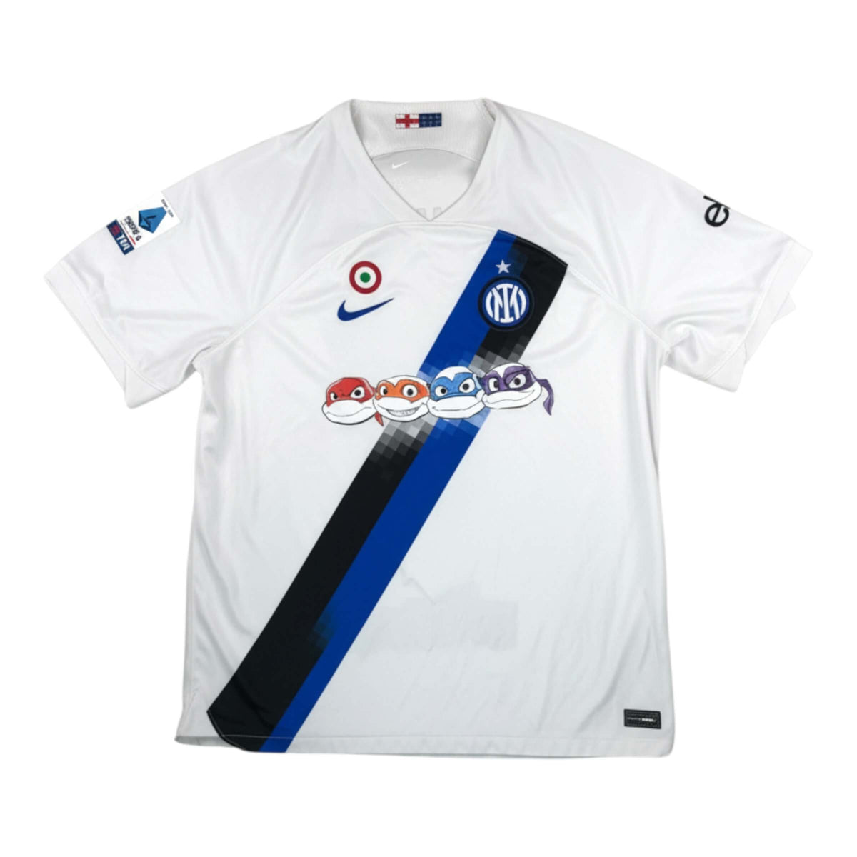 INTER MILAN 2023/24 "NINJA TURTLES" AWAY SHIRT - #17 BUCHANAN (SIZE XL)