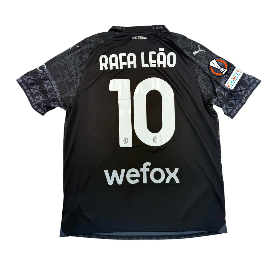 AC MILAN 2023/24 FOURTH SHIRT X PLEASURES - PLAYER ISSUE Li#10 RAFA LEAO (SIZE XL)