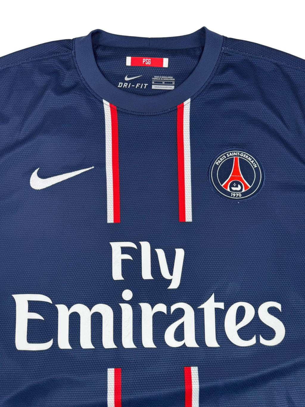 PARIS SAINT-GERMAIN 2012/13 HOME SHIRT - #32 BECKHAM (SIZE M)