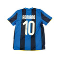 INTER MILAN 2008/09 HOME SHIRT – SIGNED #10 ADRIANO (SIZE M)