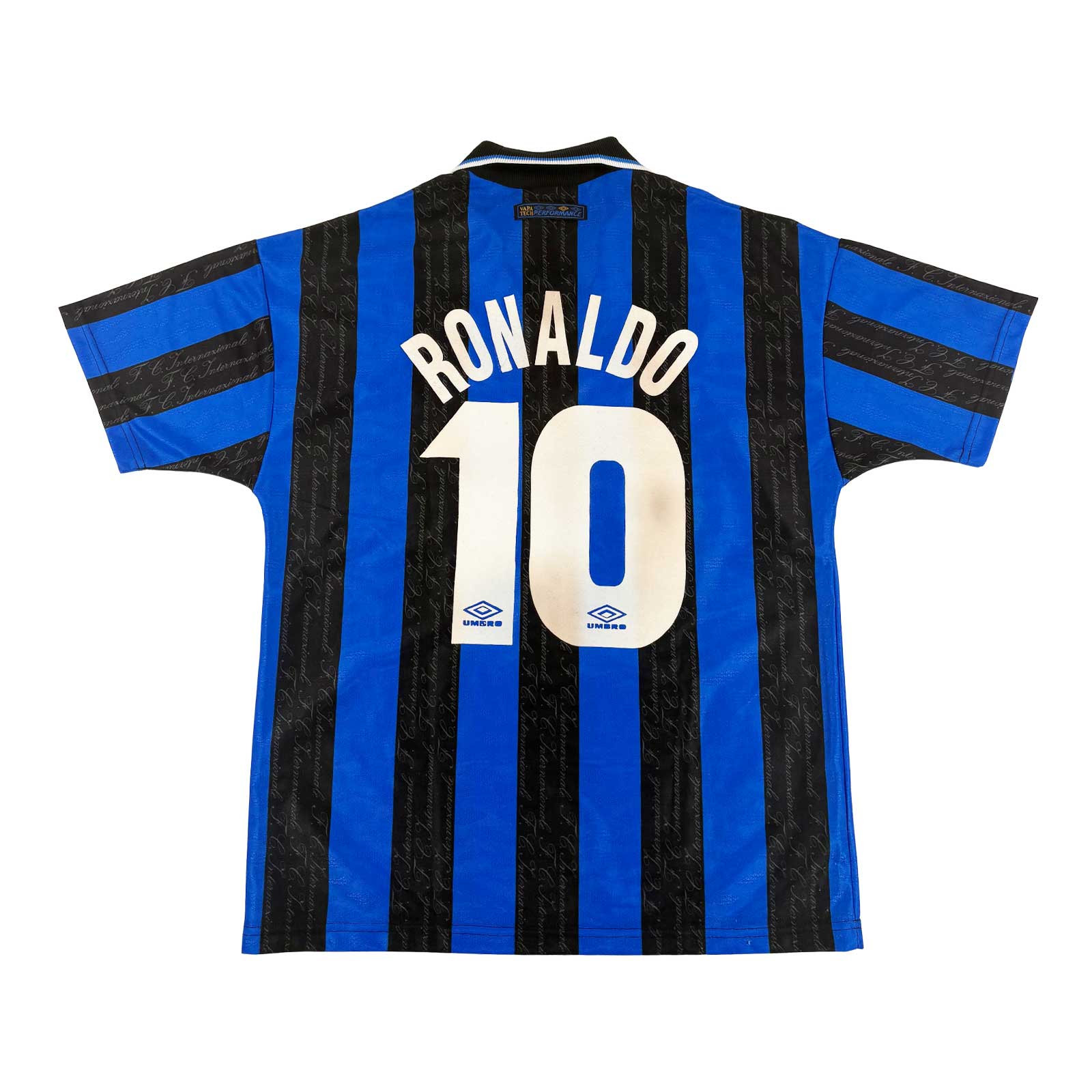INTER MILAN 1997/98 HOME SHIRT - #10 RONALDO