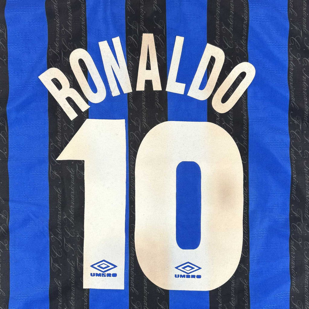 INTER MILAN 1997/98 HOME SHIRT - #10 RONALDO