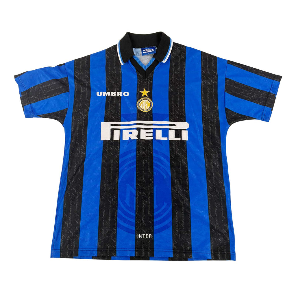 INTER MILAN 1997/98 HOME SHIRT - #10 RONALDO 