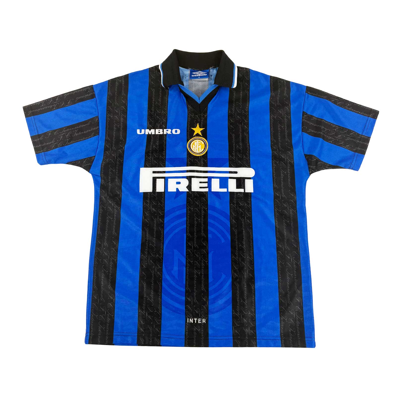 INTER MILAN 1997/98 HOME SHIRT - #10 RONALDO