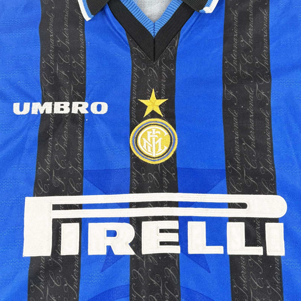 INTER MILAN 1997/98 HOME SHIRT - #10 RONALDO 