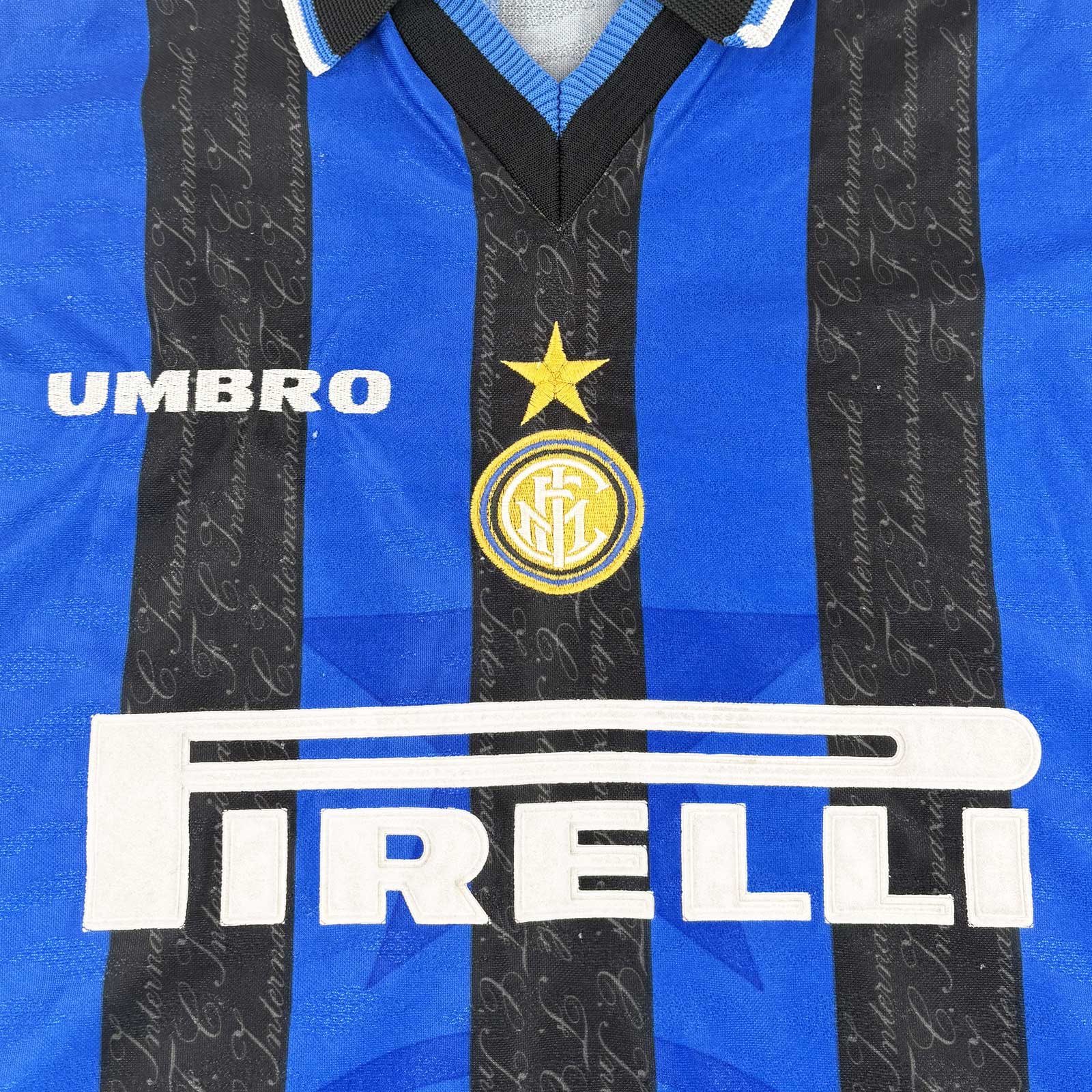 INTER MILAN 1997/98 HOME SHIRT - #10 RONALDO 