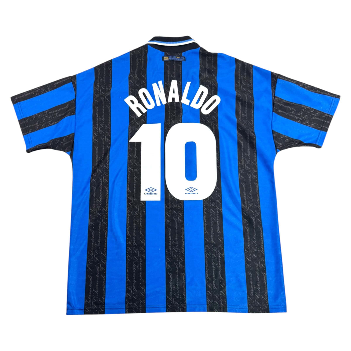INTER MILAN 1997/98 HOME SHIRT - #10 RONALDO NAZARIO