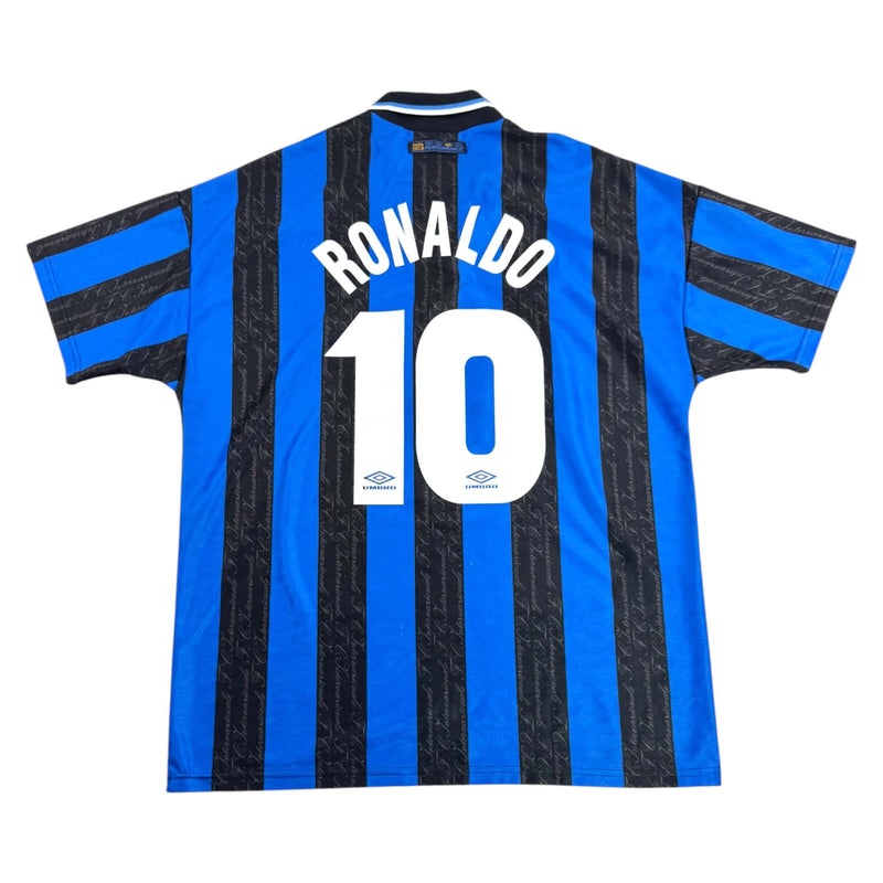 INTER MILAN 1997/98 HOME SHIRT - #10 RONALDO NAZARIO