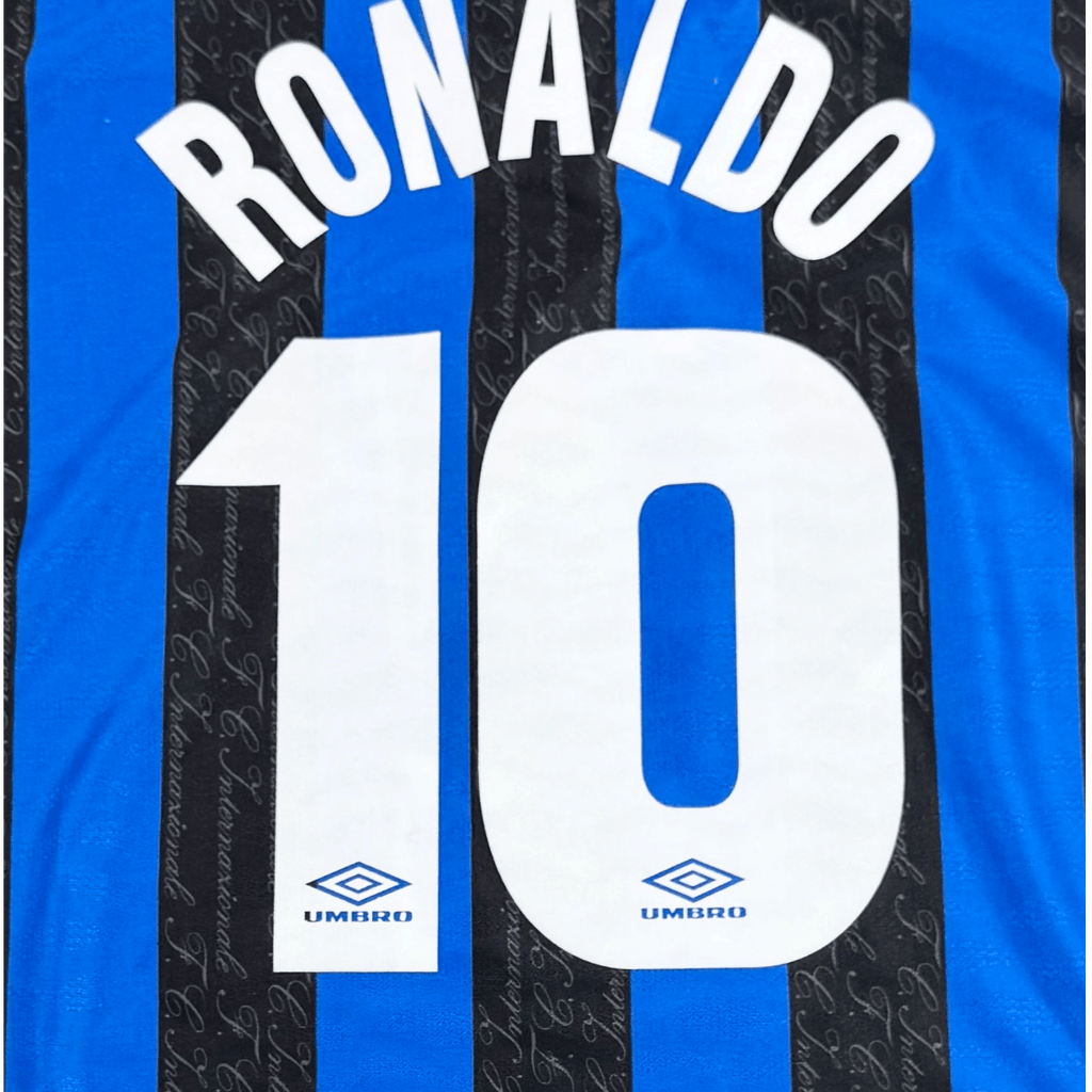 INTER MILAN 1997/98 HOME SHIRT - #10 RONALDO NAZARIO
