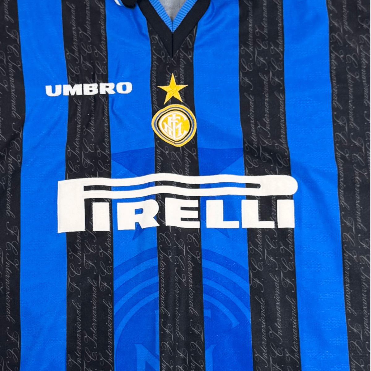 INTER MILAN 1997/98 HOME SHIRT - #10 RONALDO NAZARIO
