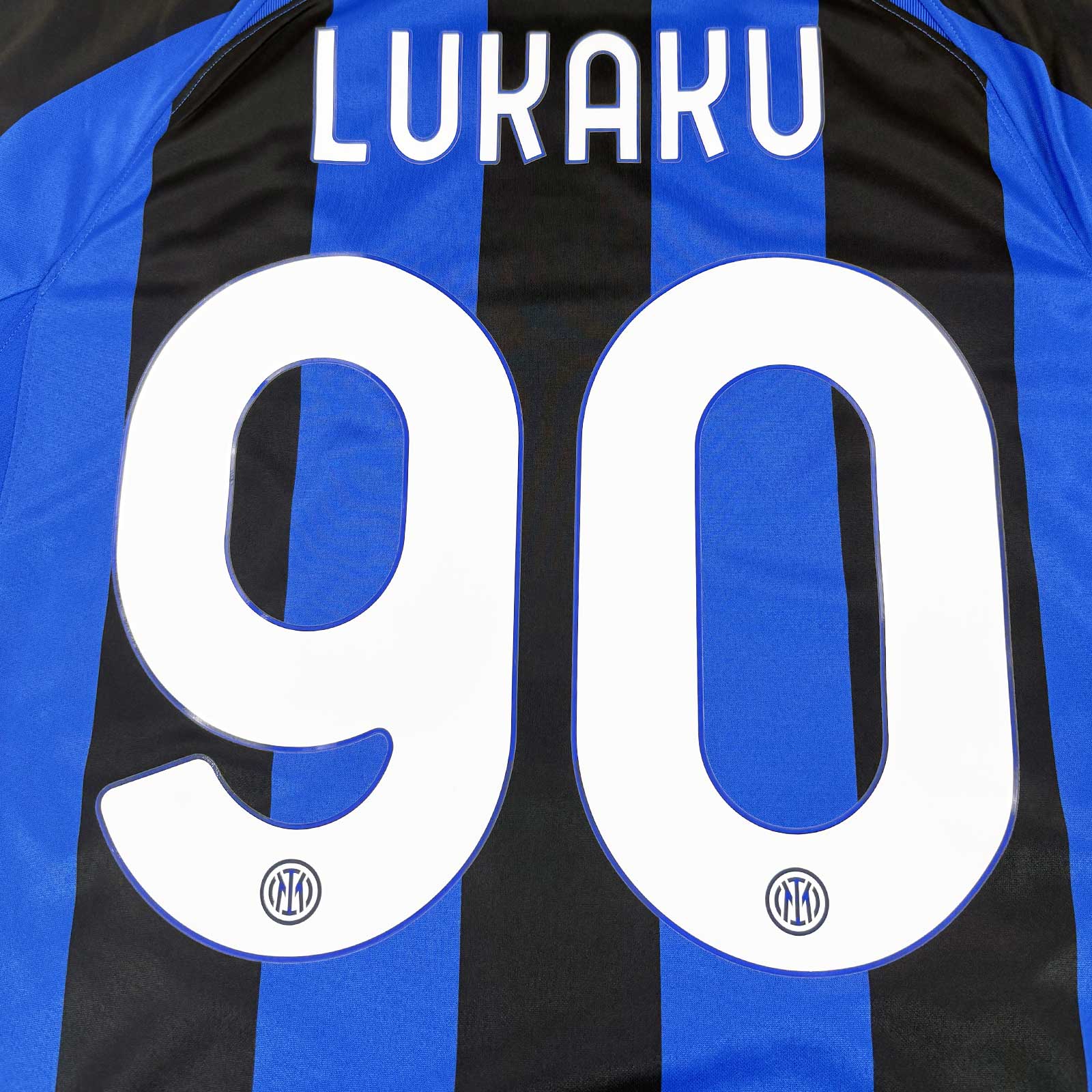 INTER MILAN 2022/23 HOME SHIRT - #90 LUKAKU 