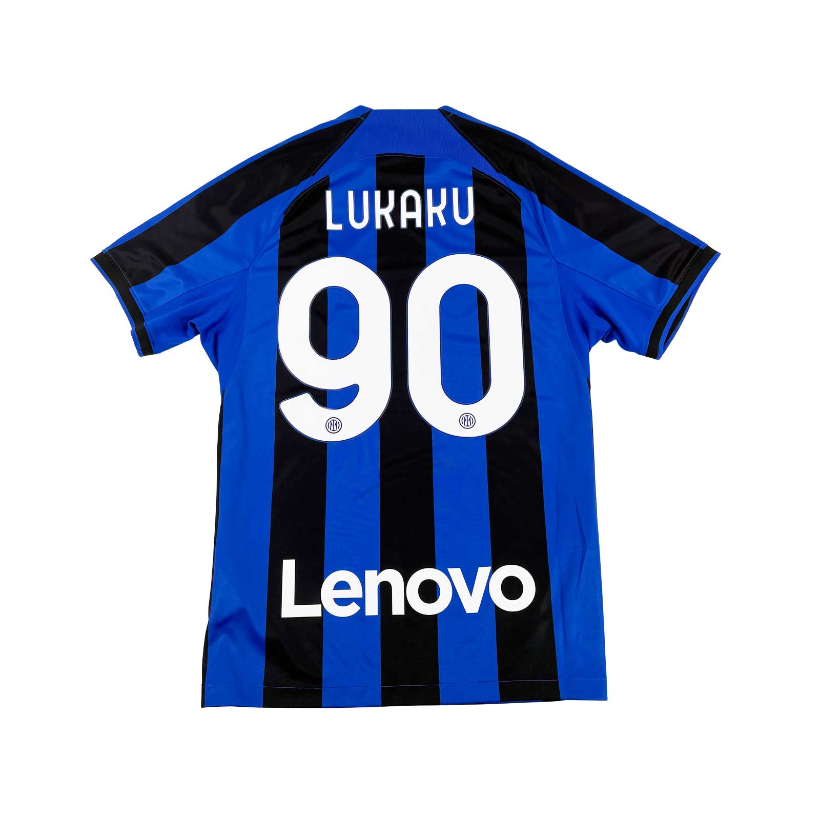INTER MILAN 2022/23 HOME SHIRT - #90 LUKAKU 