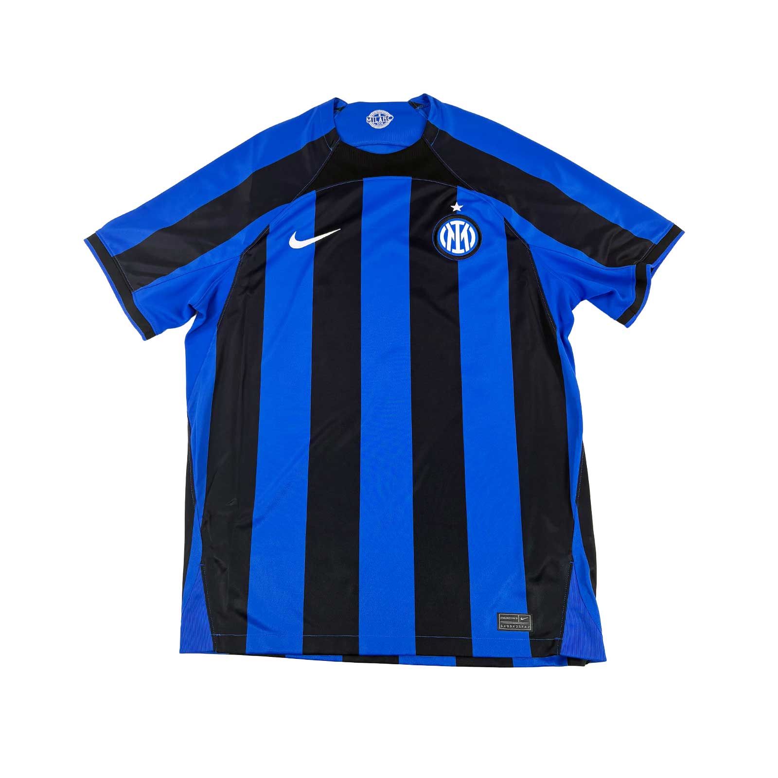 INTER MILAN 2022/23 HOME SHIRT - #90 LUKAKU 