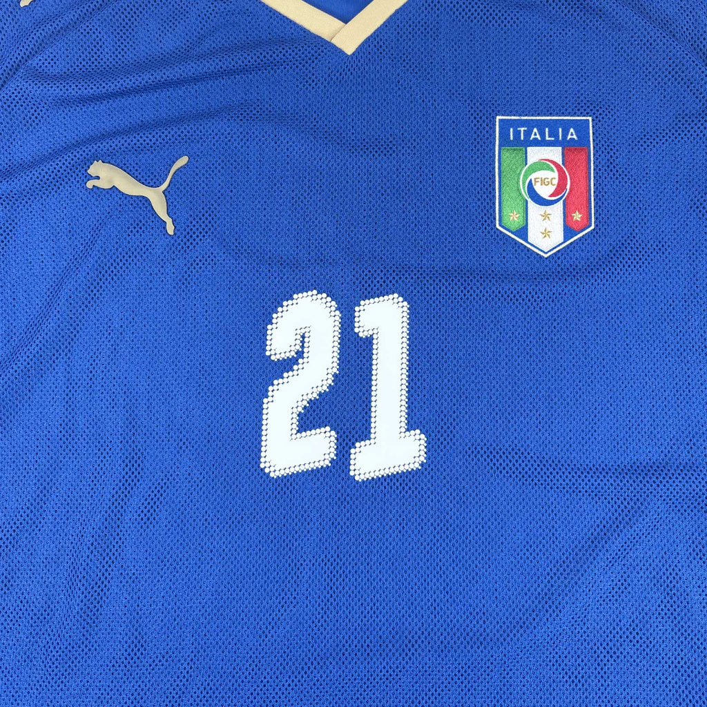 ITALY 2008/09 HOME SHIRT - #21 PIRLO